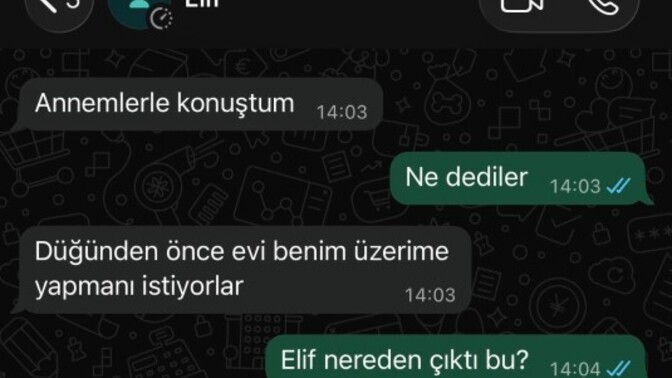 Düğün öncesi evi kendi üzerine isteyip "Kuru kuru evlenmem" diyen nişanlı haklı mı?
