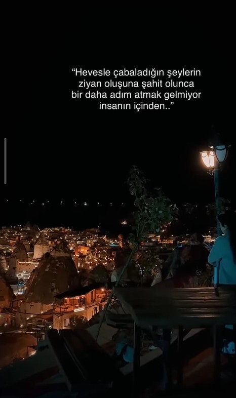 Hevesinizi kaçıran şey neydi?