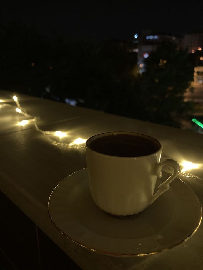 Gece kahveleri içildi mi?