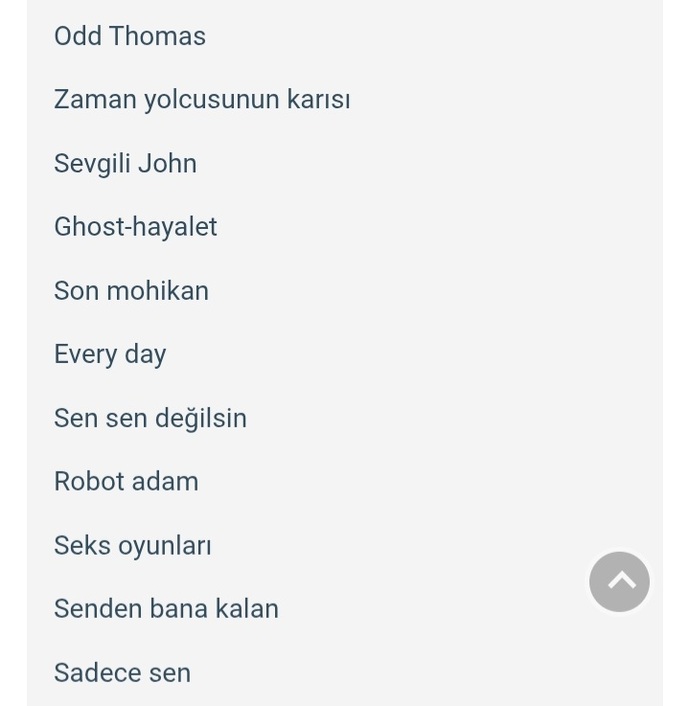 Issız ada ya da korku olmayan romantik dram film önerileri var mı?