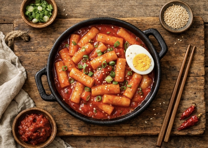 Tteokbokki sever misiniz denediniz mi?