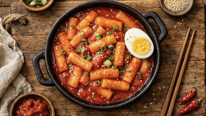 Tteokbokki sever misiniz denediniz mi?