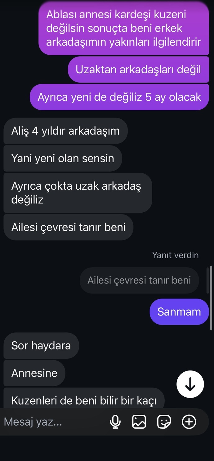 Kız çok hadsiz değil mi sizce?