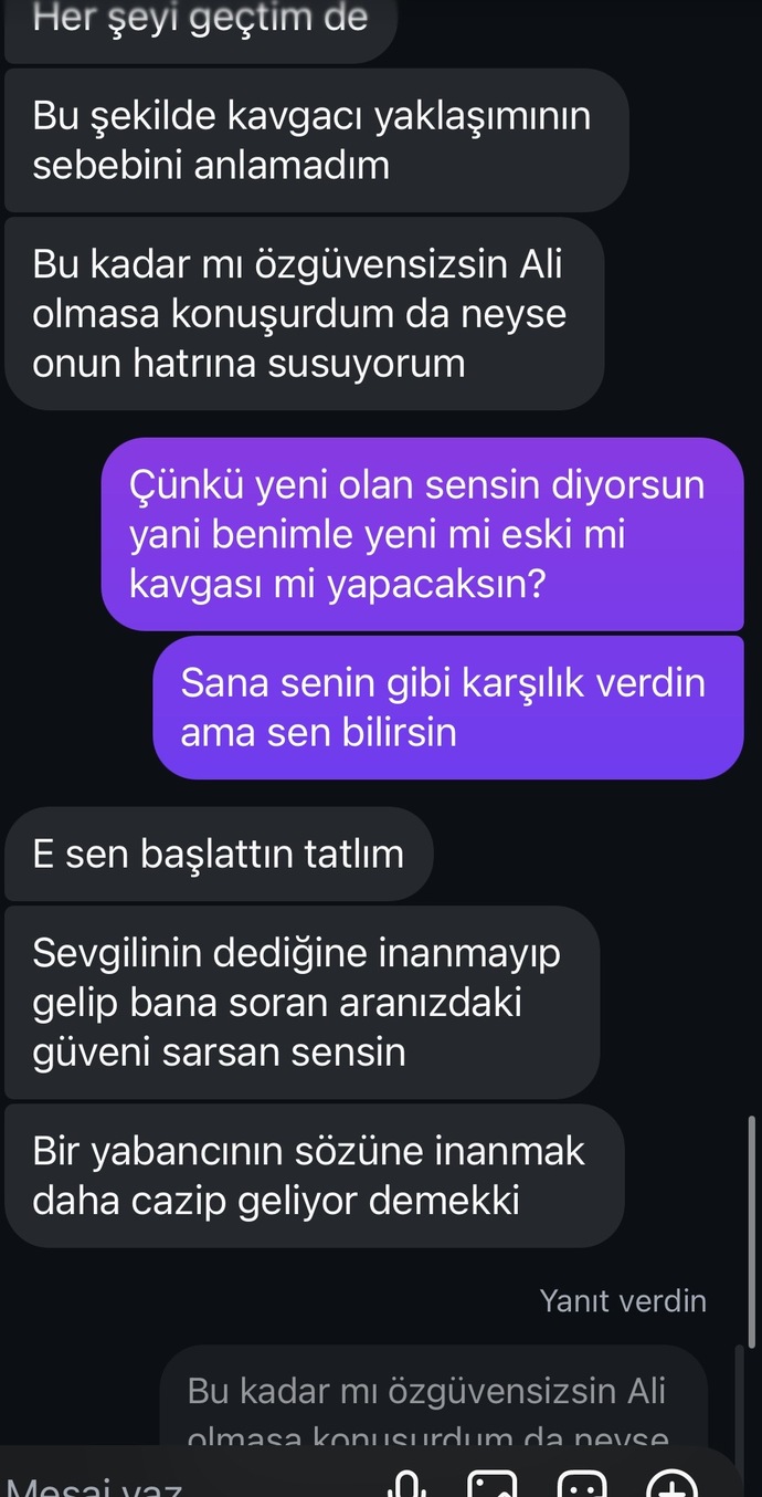 Kız çok hadsiz değil mi sizce?