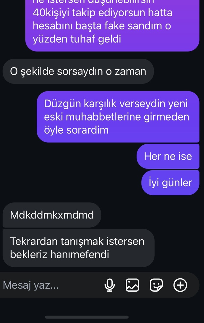 Kız çok hadsiz değil mi sizce?