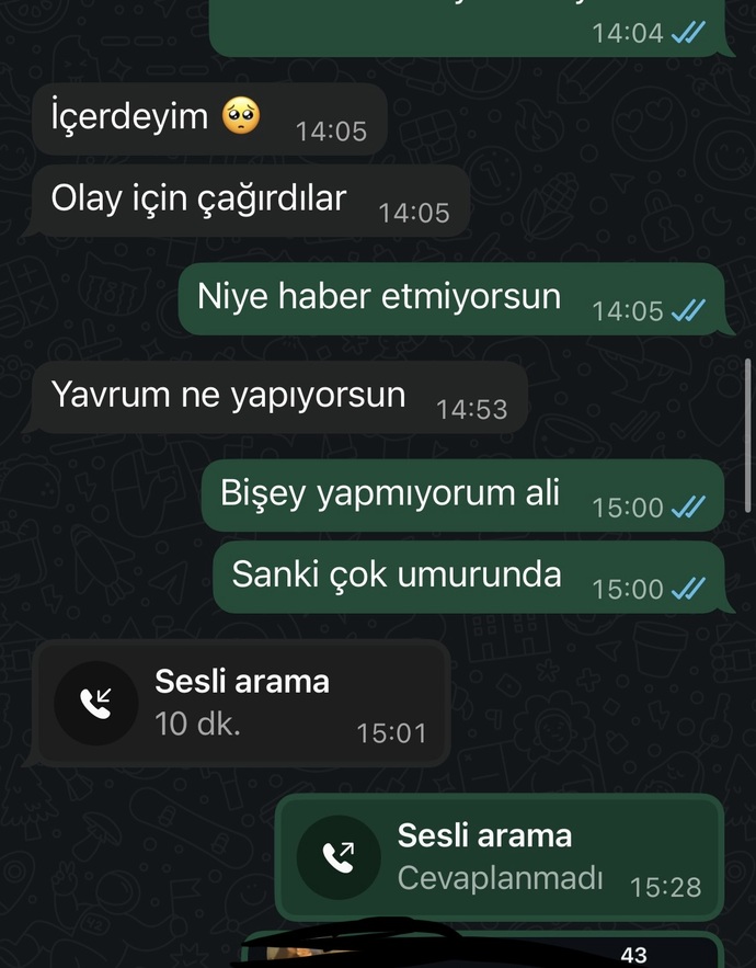 Bana karşı çok ilgisiz değil mi sizce ayrılmam mi gerekiyor?