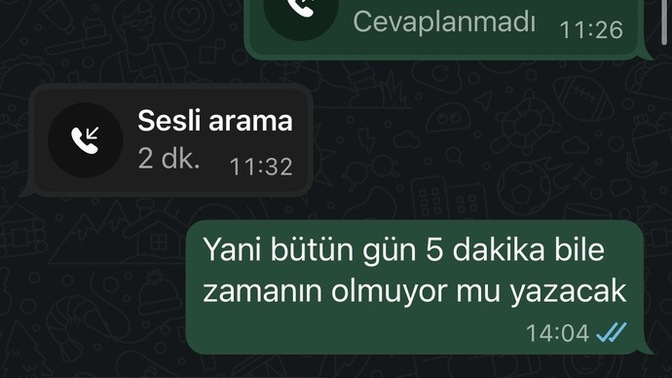 Bana karşı çok ilgisiz değil mi sizce ayrılmam mi gerekiyor?