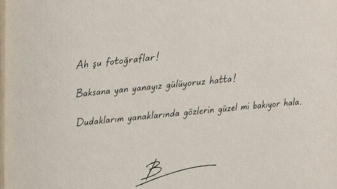 Fotoğraflarına baktığınız birisi var mı?