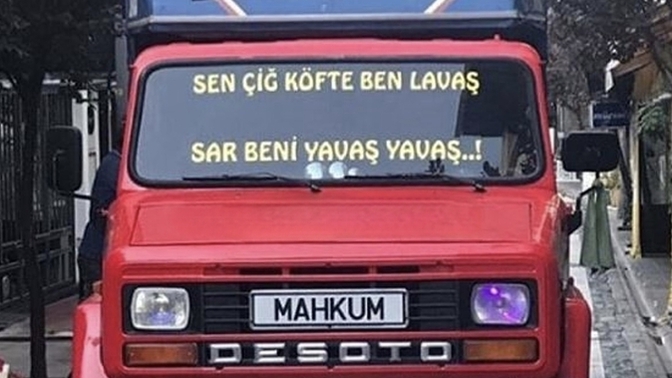 Bi kamyon arkası yazı paylaşır mısın?