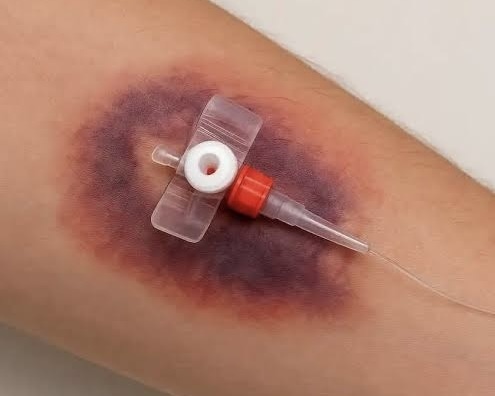 Serum takarken, kan alırken damarınızın patladığı oldu mu?