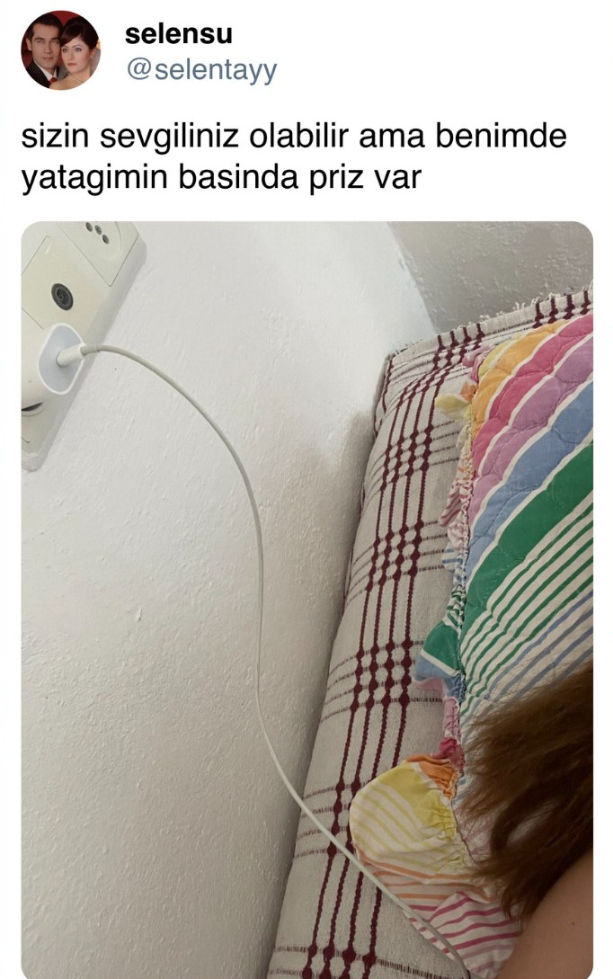 Yatağınız prize yakın mı?