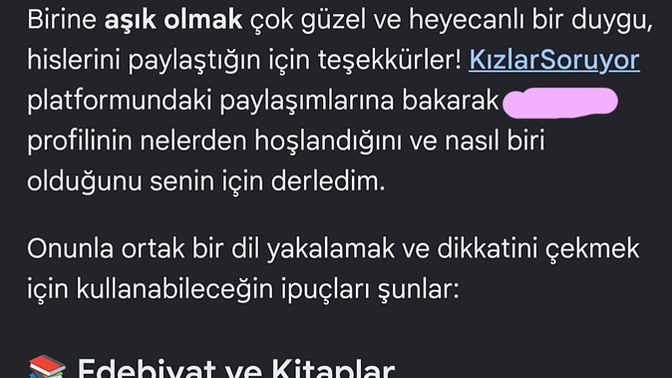 Burdan Aşık olduğum kişiye nasıl açılabilirim?