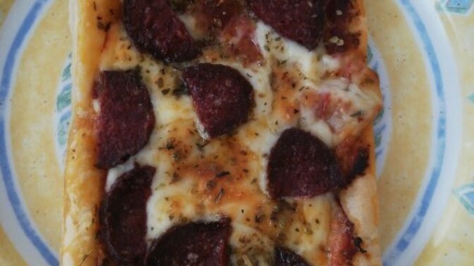 Milföy hamurundan yaptığım pizza sizce nasıl olmuş, bu tarif tutar mı?