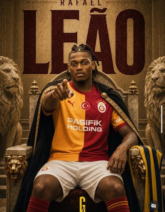 Rafael Leao Galatasarayda sence tutar mı, Süper Ligde başarılı olur mu?