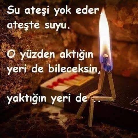 Ateşle oynamayı sever misin?
