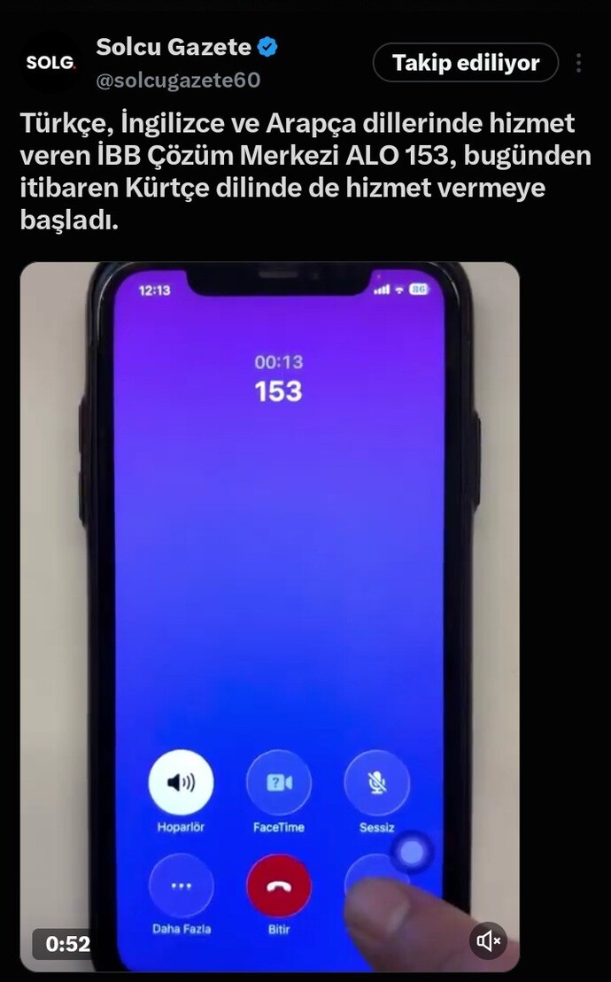 İBB’nin Kürtçe hizmete başlaması hakkında ne düşünüyorsunuz, sizce doğru bir adım mı?