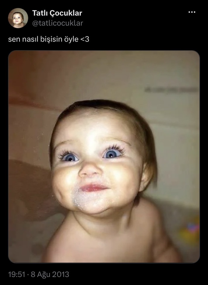 Sevgılınızı bazen bebegınız gıbı gorur musunuz 🎀?