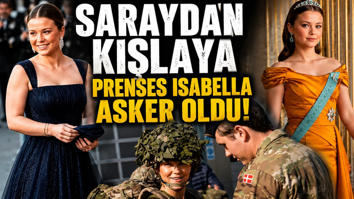 Danimarkada Prenses İsabella askerlik görevine başladı. Yorumunuz nedir?