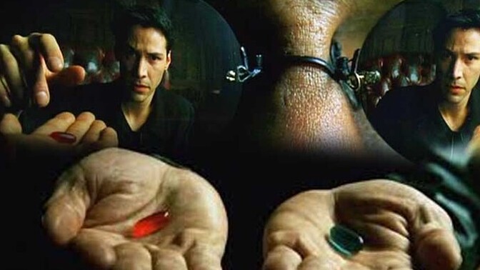 Sizce Neo mavi hapı seçseydi matrix in mi konusu değişirdi yoksa Neo'nun mu hikayesi değişirdi?