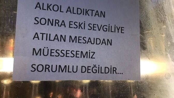 Alkol alınca eski sevgiline mesaj attın mı?
