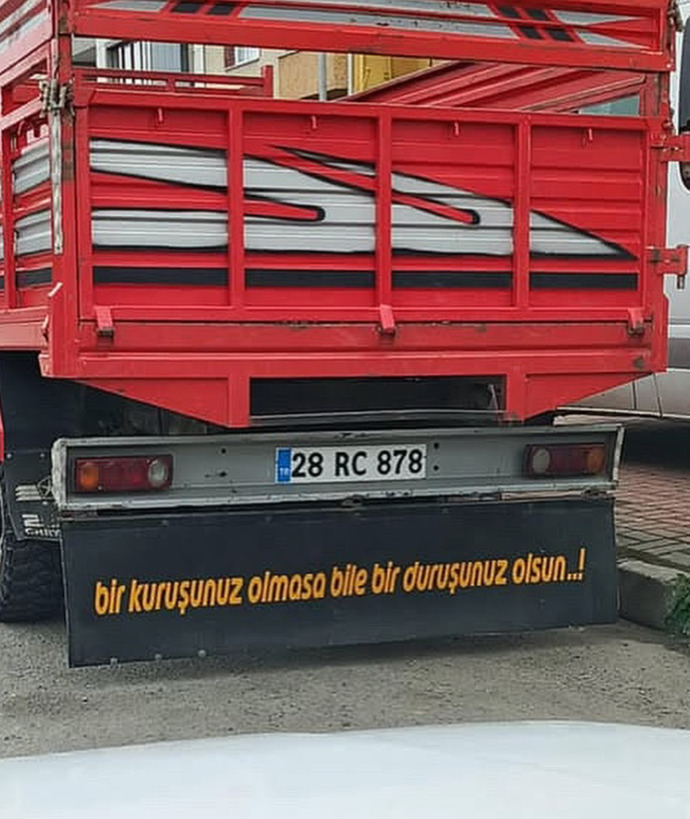 Bir duruşunuz var mı?