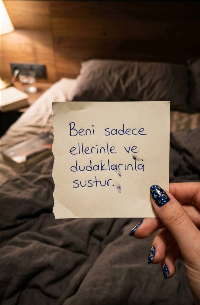 Sesini duymadan uyuyamadığınız biri var mı?