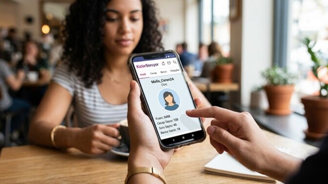 KızlarSoruyor'da profil resminde kendi fotoğrafı olmayan üyeleri merak eder misiniz?