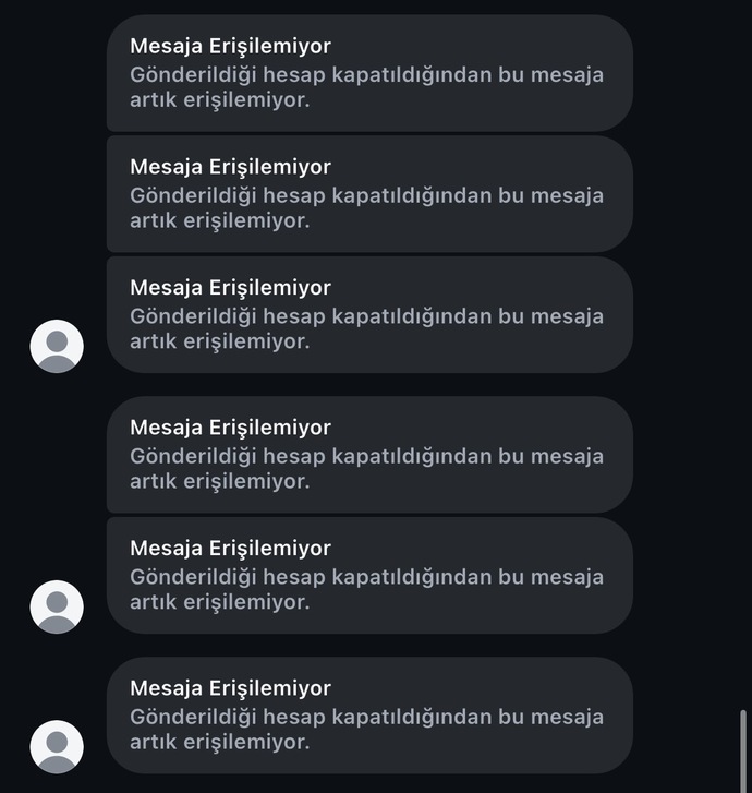 Bu yazı hesabının tamamen kapandığını mı gösteriyor?