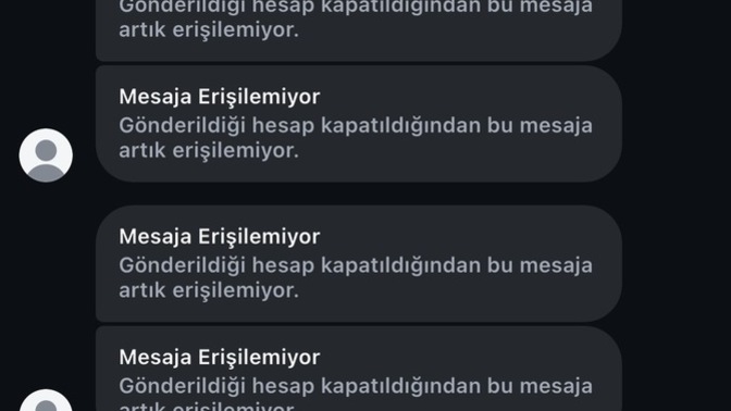 Bu yazı hesabının tamamen kapandığını mı gösteriyor?