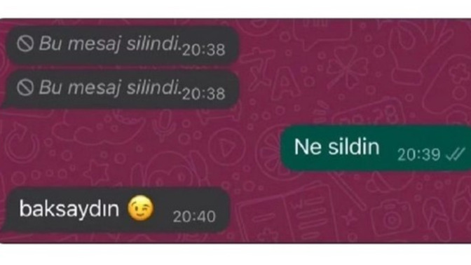 Mesaj bekletme alışkanlığın var mı?