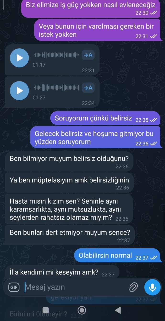 Allah aşkına akıl verir misiniz lütfen konuşmayı yorumlayin?