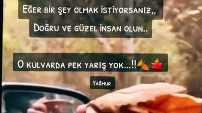 Hayatta bir şey oldun mu , olmaya mı çalışıyorsun yoksa komple saldın mı?