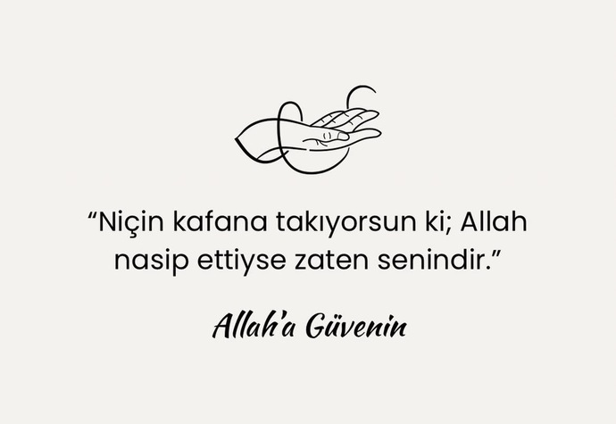 Nasip olayı çok güzel değil mi?
