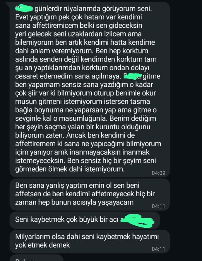Sizce samimi mi?