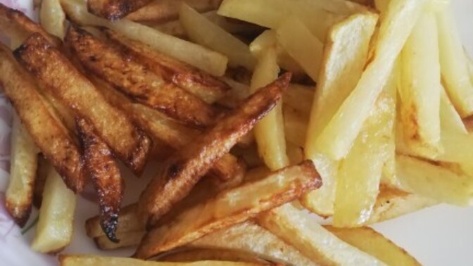 Birazcık kızarmış patates sever misiniz😅?