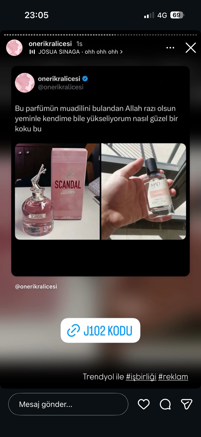 Pahalı markaların muadil parfümlerini kullanır mısınız?