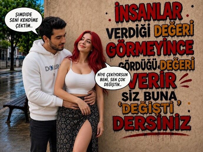Kendinde veya değiştirmek istediğin bir şey var mı?
