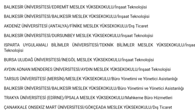 Üniversite tercih sıralamam sizce mantıklı mı, hangi hatalara dikkat etmeliyim?