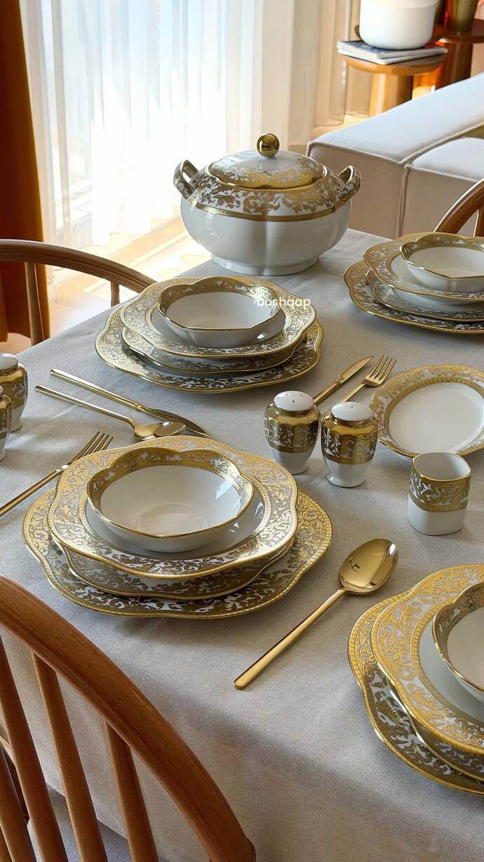 Çeyiz için bu yemek takımı nasıl, yoksa daha şık bir set mi bakmalıyım🛍️👰‍♀️?
