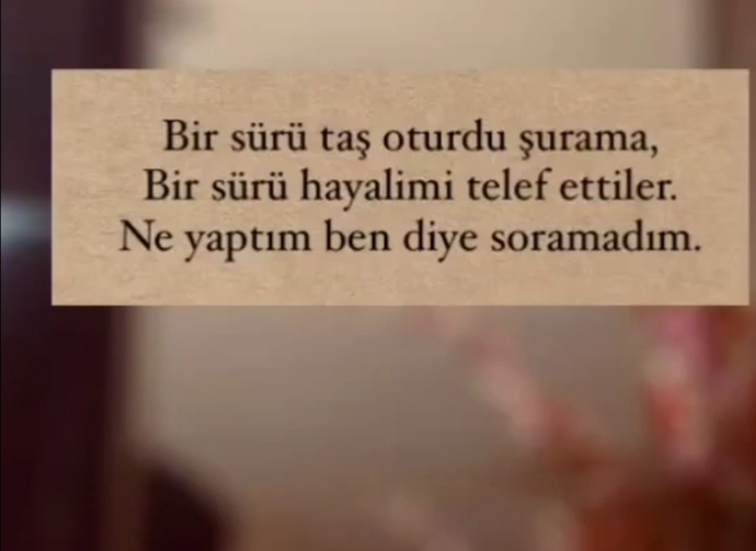 Sizin de hevesler kursakta mı kaldı, hayaller birer birer yok mu oldu?