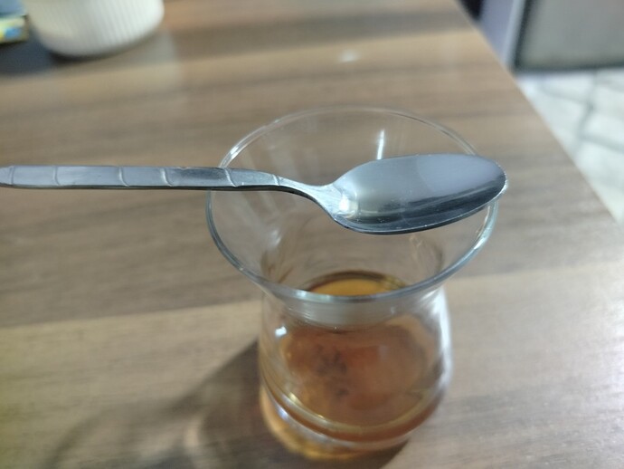 Evinizde çay kaşığı var mı?