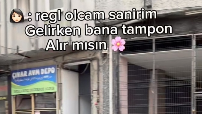 Kadınlar özel günlerinde araba tamponunu ne yapıyor?