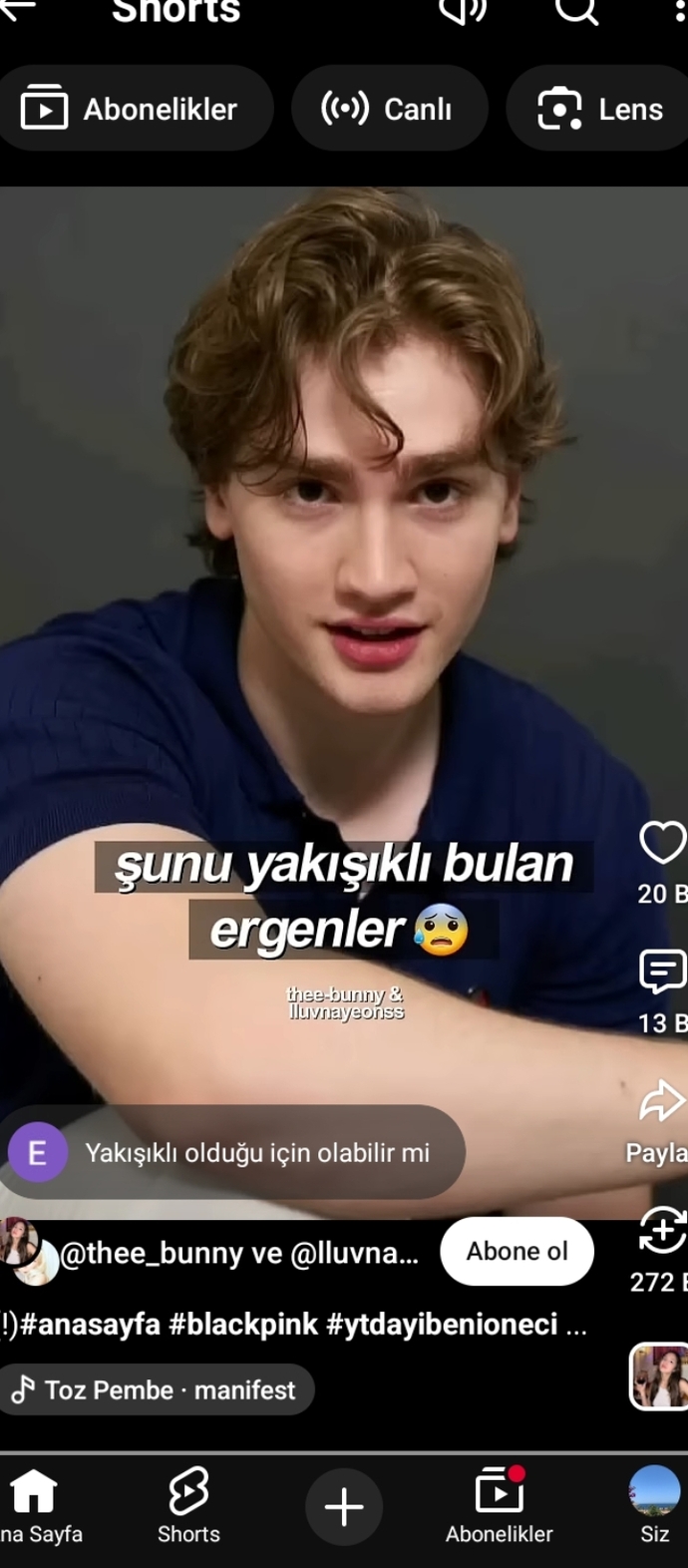 Bu çocuk gerçekten çok mu yakışıklı, kızlar objektif yorumlarınızı yazar mısınız?