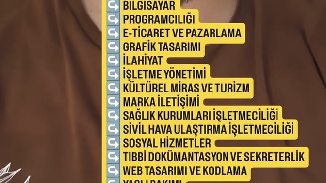 Sınavsız ikinci üniversite bölümlerinden hangisi daha mantıklı sizce?