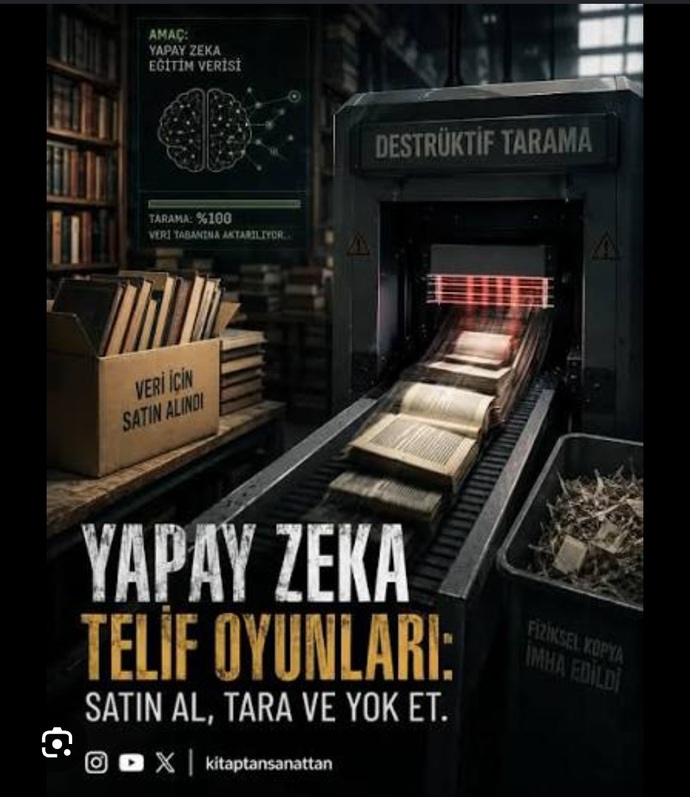 Yapay zeka sahaflardan toplu kitap satın alıp onları yok etmeye başladı 📚.. Sizce de bu GREAT RESET (BÜYÜK SIFIRLAMA) değil mi?