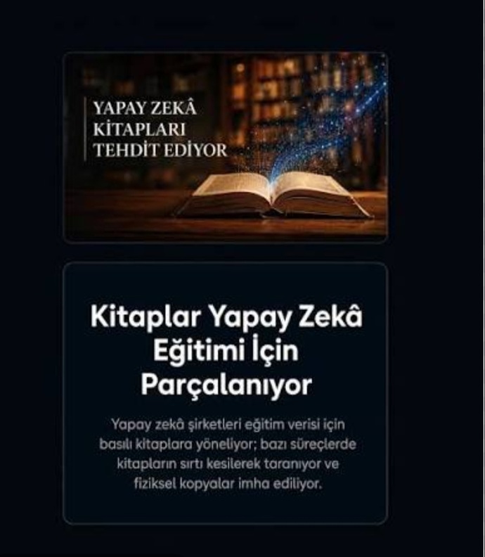 Yapay zeka sahaflardan toplu kitap satın alıp onları yok etmeye başladı 📚.. Sizce de bu GREAT RESET (BÜYÜK SIFIRLAMA) değil mi?