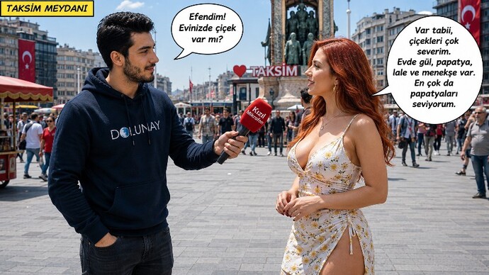 Evinizde çiçek var mı?