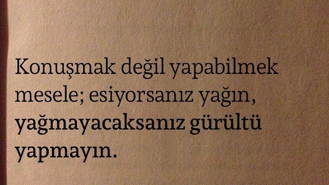 Konuştukları ile yaptıkları neden bir olmaz bazılarının?