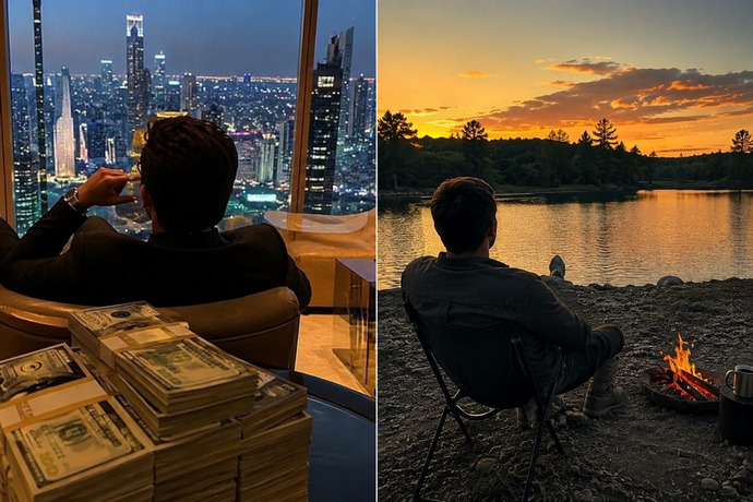 Para mı huzur mu deseler hangisini seçerdiniz?