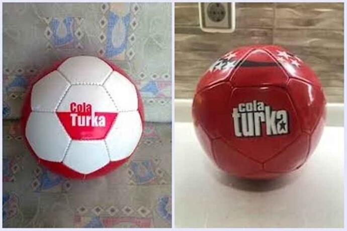 Cola Turka futbol topu kampanyasını hatırlayan var mı, kapak biriktirenler burada mı?